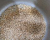 A picture of step 1 of Papaya Dalia smoothie.