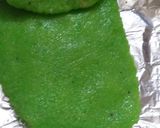 A picture of step 2 of Coconut roll methai.