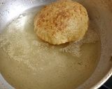 A picture of step 4 of Cornmeal Poori.