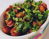 गाजर मटर की सब्जी (Gajar Matar ki sabzi recipe in Hindi) रेसिपी चरण 3 फोटो