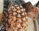 Une image de l'étape 1 de Nectar d'ananas et de gingembre.