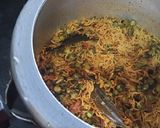 A picture of step 6 of Vidharbha style Masala bhat (lagnachya pangtitla masala bhat).