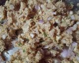 A picture of step 2 of Crispy Soya kabab.