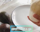รูปขั้นตอนการทำที่ 1 ของ พุดดิ้งอะโวคาโด มะพร้าวอ่อน