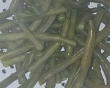 A picture of step 5 of Garlic Buttered Green Beans.
