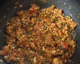 A picture of step 7 of Sprouted Green Gram (Moong) Curry.