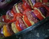 صورة لخطوة 3 من وصفة كفته بالخضار في الفرن 😋😋😍
