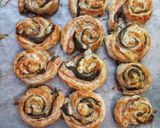 Medvehagymás-sonkás csiga recept fázis 3 fotója