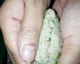 A picture of step 3 of Chicken Nargisi kabab.