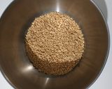 Foto del paso 1 de la receta: Pastel de proteína de soja granulada