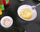 A picture of step 1 of Boil Egg Chicken with Mayo Salad Doll.
