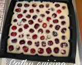 Une image de l'étape 6 de Clafoutis cerises sans gluten.