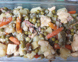 Foto del paso 5 de la receta: Pechugas de pollo con menestra de verduras