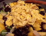 A picture of step 9 of Mu Shu Stir-Fried Fresh Vegetables.