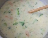 Sajtos brokkolileves🥦 recept fázis 3 fotója