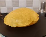 A picture of step 5 of Holi Special Puranpoli.