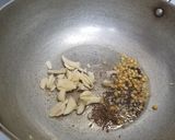 A picture of step 1 of Snake gourd poriyal fry.