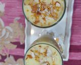 A picture of step 4 of Mango dry fruits shake.