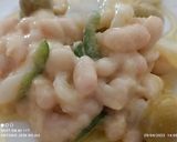 Foto del paso 8 de la receta Empedrado de judías con bacalao en crema de naranja