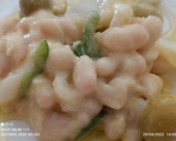 Foto del paso 8 de la receta: Empedrado de judías con bacalao en crema de naranja