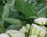 Hình bước làm 2 của món Canh cua rau đay