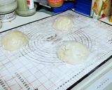 A picture of step 4 of Quad Cities style Pizza Dough.