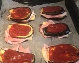 Foto del passaggio 3 della ricetta Pizzette di melanzane