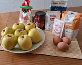 Foto del paso 1 de la receta: Tarta de manzana con mermelada de fresa