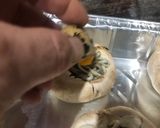Foto del paso 4 de la receta: Champiñón relleno de gula del norte y huevo de codorniz