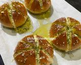 A picture of step 8 of Korean Cream Cheese Garlic Bread.