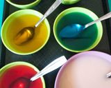 Foto langkah ke 3 dari resep Puding rainbow.