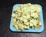 Foto langkah ke 1 dari resep Olahan Agar2 dan Roti Tawar Pandan.