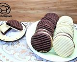 Csokoládékrémes linzer szendvics recept fázis 3 fotója