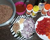 A picture of step 1 of Creamy lentils.