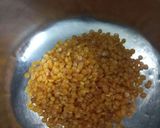 A picture of step 1 of Sambhar.