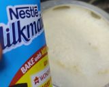 A picture of step 4 of Moongdal payasam.