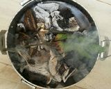 Foto del paso 11 de la receta Hígado de cordero con crepinette a la brasa en varillas de laurel
