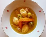 Levesbetét - grízgaluska recept fázis 5 fotója