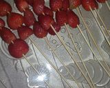 Foto langkah ke 2 dari resep Strawberry Coklat Keju.