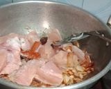 A picture of step 4 of Turnip with chicken.