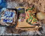 A picture of step 2 of Ramen Stir Fry.