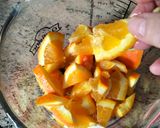 Foto del paso 2 de la receta Bizcocho de naranja 🍊 y chocolate 🍫