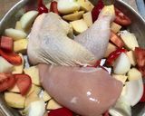 Foto del paso 2 de la receta: Pollo al horno con papas