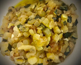 Foto del paso 3 de la receta: Pasta con salsa de calabacín y tofu picante
