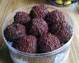 Foto langkah ke 10 dari resep Kue Rambutan / Kukis Bola Coklat.