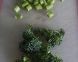 Foto del paso 5 de la receta: Ensalada tibia de pimientos con yuca y bimi