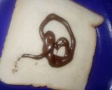 Foto langkah ke 2 dari resep Roti Bakar Cokelat Teflon.