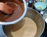 Foto langkah ke 5 dari resep Marble Cream Cheese Brownie.