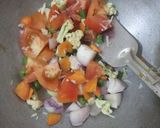 টমাটো এগ ড্রপ স্যুপ (tomato egg drop recipe in Bengali) রেসিপির ধাপ 1 ছবি