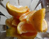 Foto del paso 1 de la receta: Bizcochuelo de mandarina en licuadora